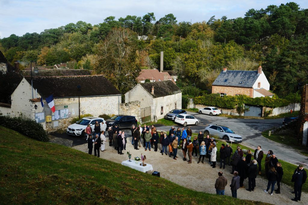 pose du coq - inauguration du clocher